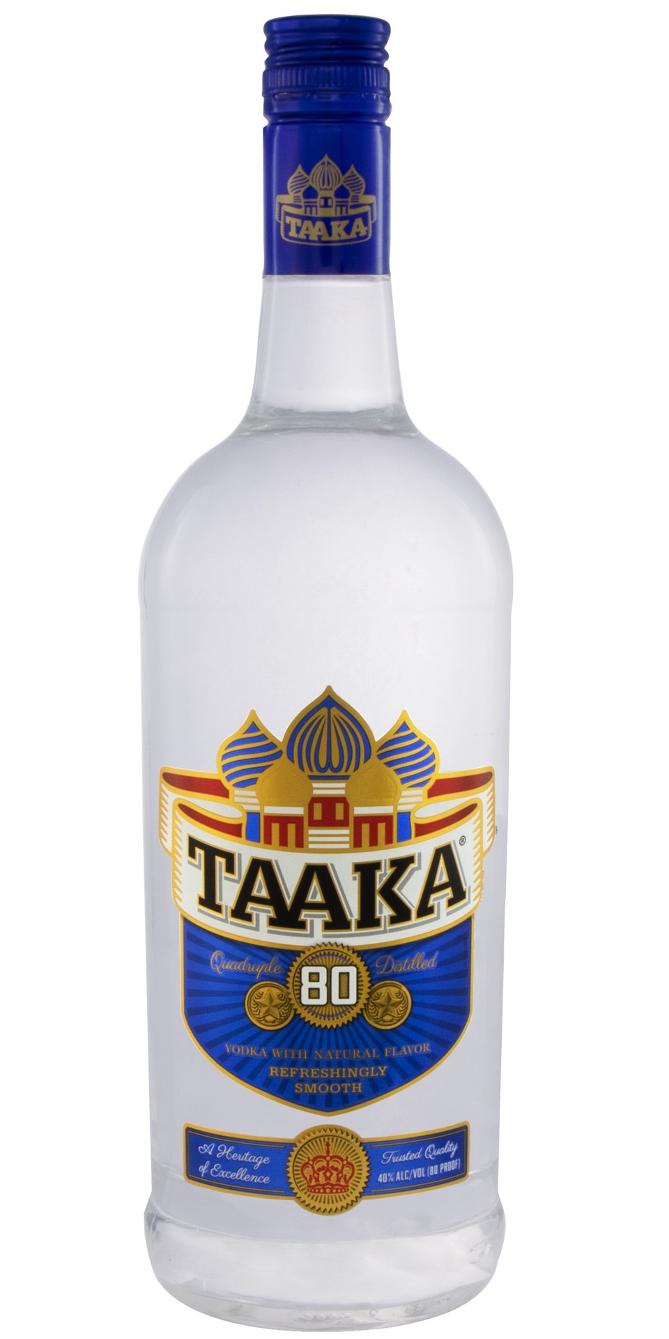 slide 1 of 2, Taaka Vodka, 1 liter