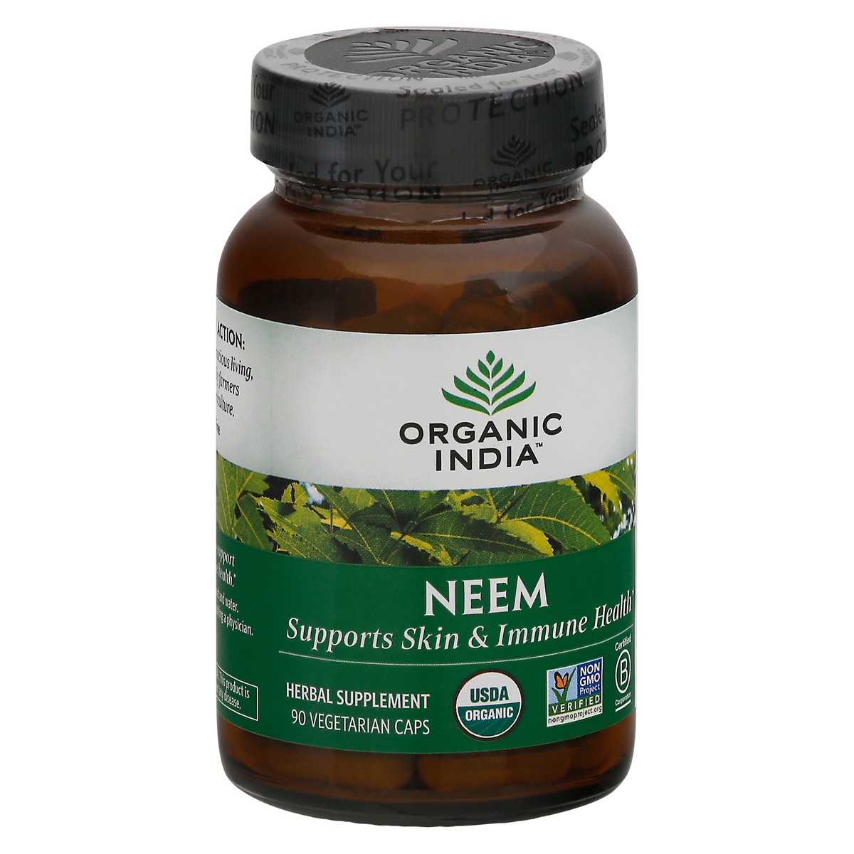 slide 7 of 12, Organic India Vegetarian Caps Neem 90 ea, 90 ct