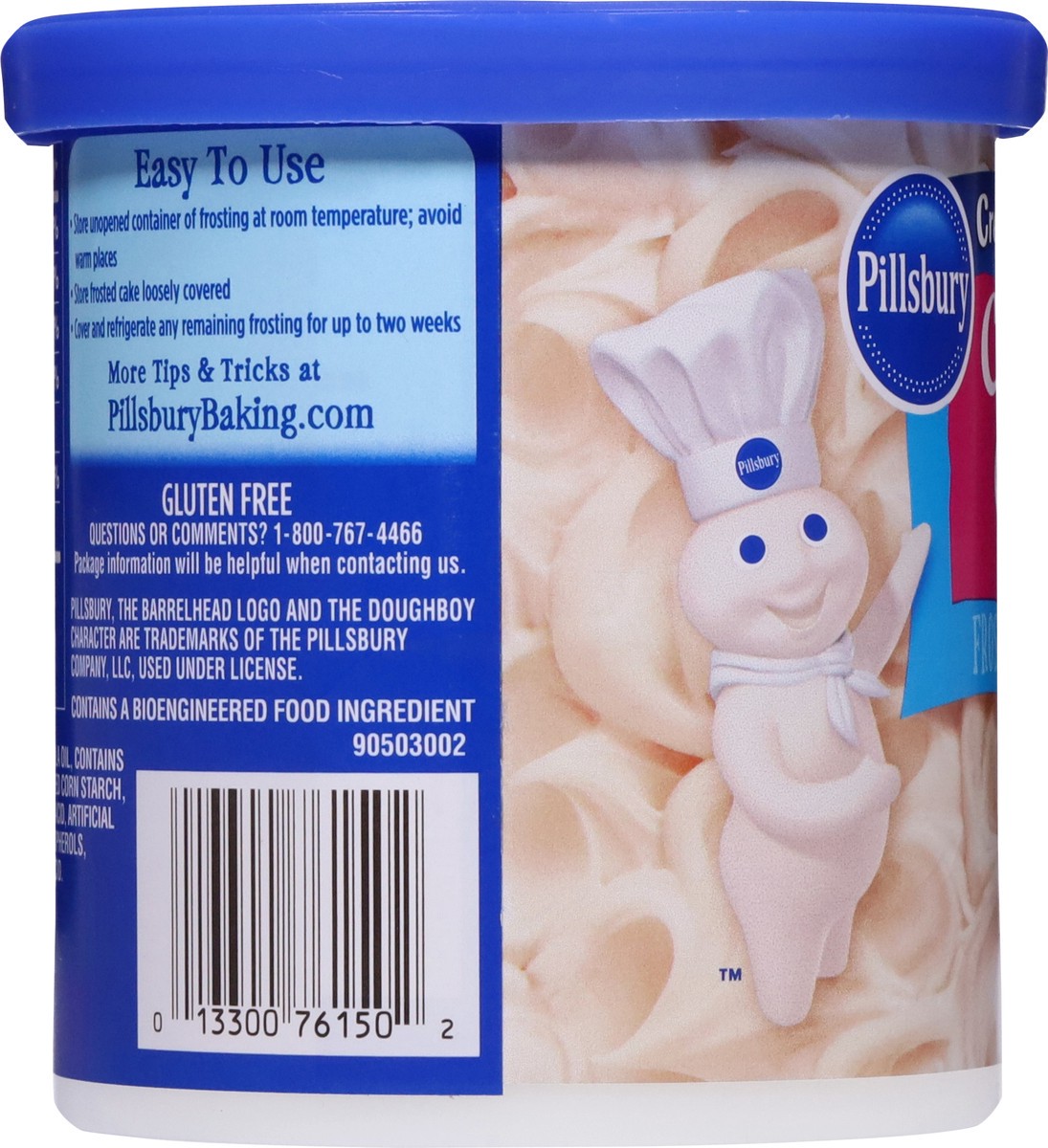 slide 3 of 9, Pillsbury Creamy Supreme Cream Cheese Frosting, 16 Oz Tub, 16 oz