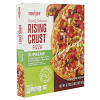 slide 3 of 29, Meijer Rising Crust Supreme Pizza, 32.7 oz