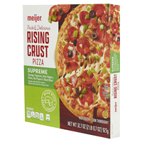 slide 7 of 29, Meijer Rising Crust Supreme Pizza, 32.7 oz