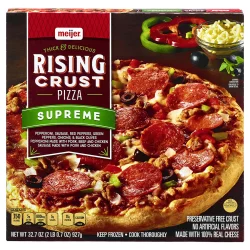 Meijer Rising Crust Supreme Pizza