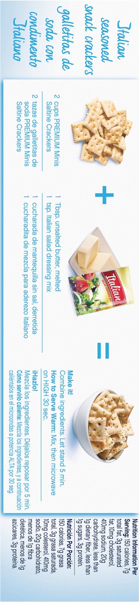 slide 5 of 9, Premium Original Mini Saltine Crackers, 11 oz, 11 oz
