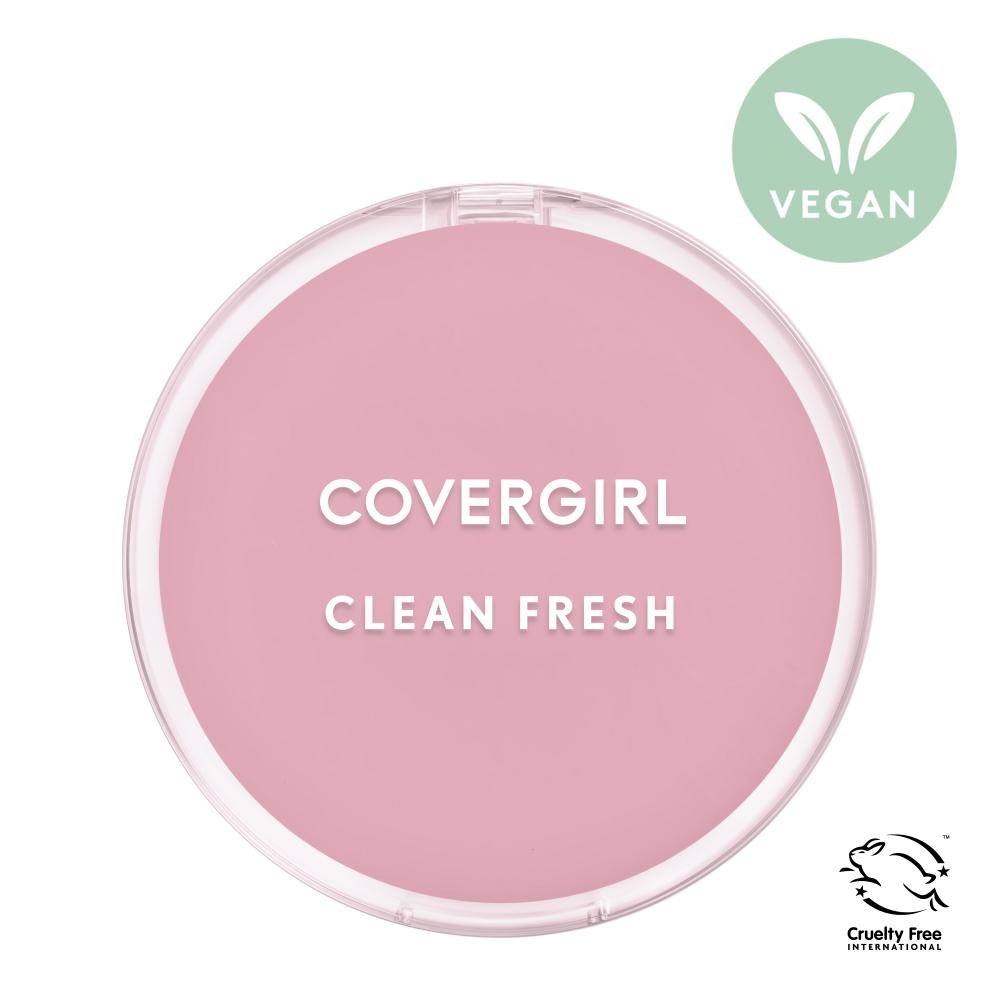 slide 1 of 1, Covergirl Clean Fresh Pressed Powder, Deep 220, 0.35 fl oz