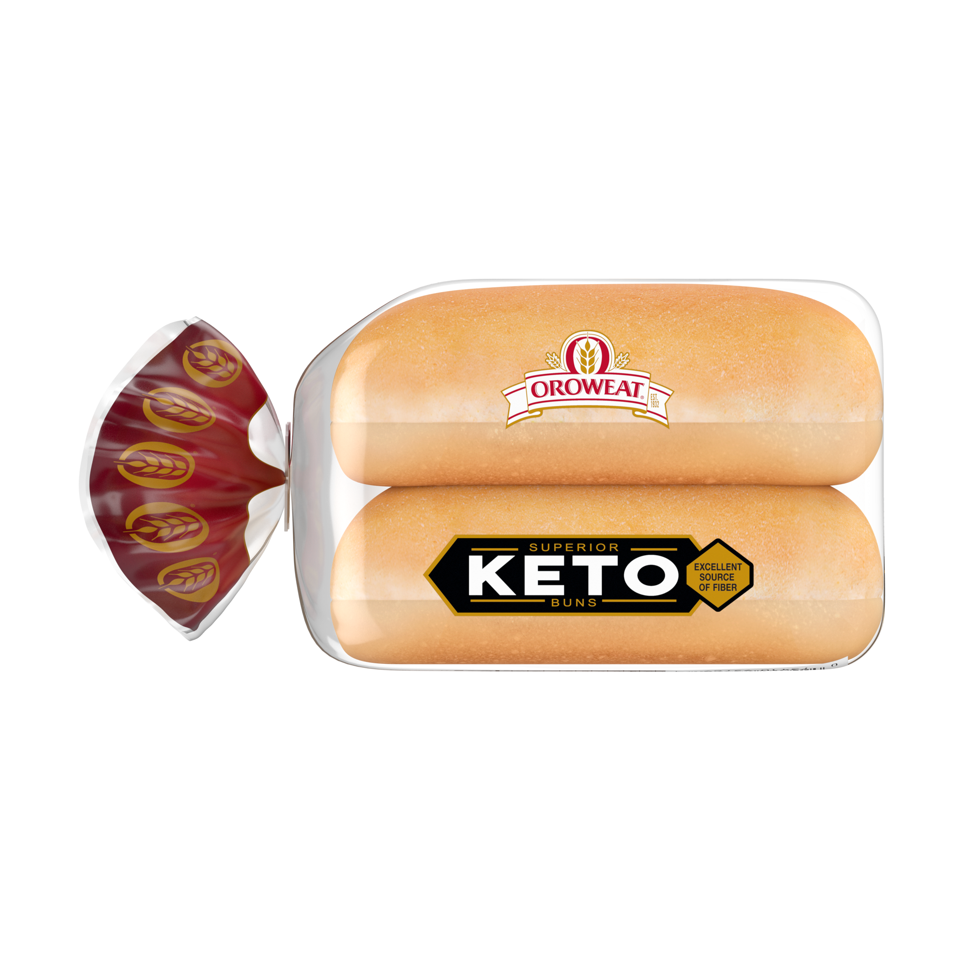 slide 3 of 5, Oroweat Keto Bread, 8 count, 12 oz, 8 ct