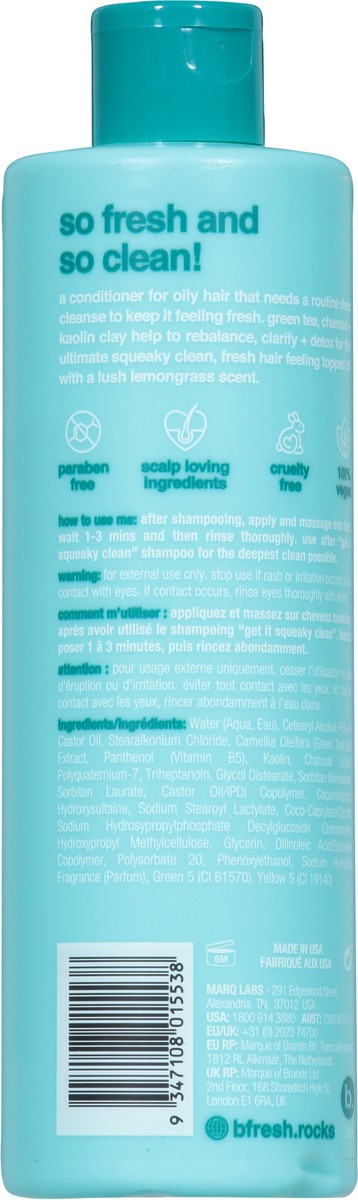 slide 7 of 14, b.fresh Deep Cleansing Lush Lemongrass Conditioner 12 fl oz, 12 oz