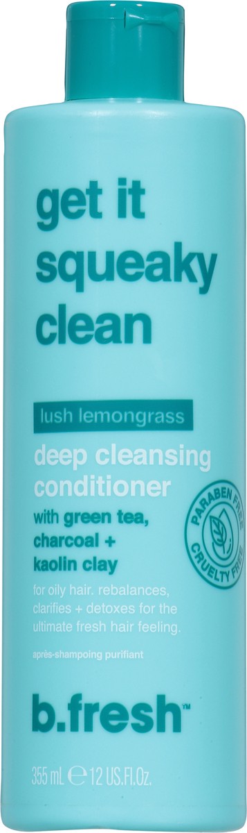 slide 3 of 14, b.fresh Deep Cleansing Lush Lemongrass Conditioner 12 fl oz, 12 oz