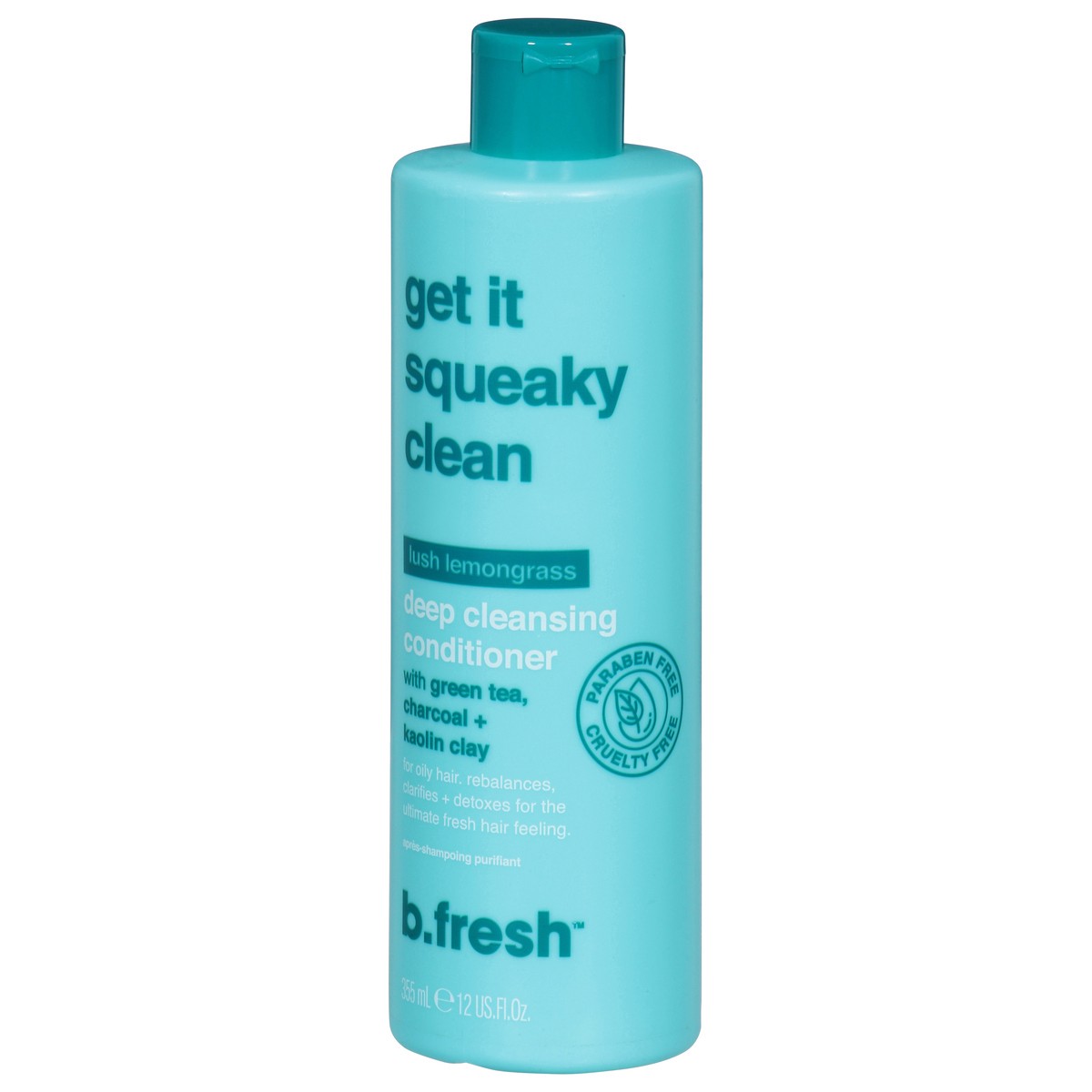 slide 5 of 14, b.fresh Deep Cleansing Lush Lemongrass Conditioner 12 fl oz, 12 oz