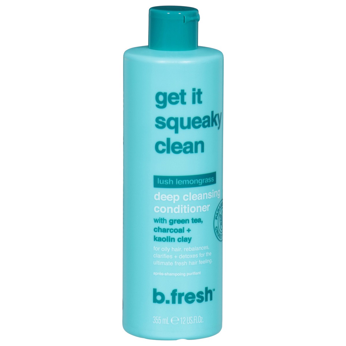 slide 6 of 14, b.fresh Deep Cleansing Lush Lemongrass Conditioner 12 fl oz, 12 oz