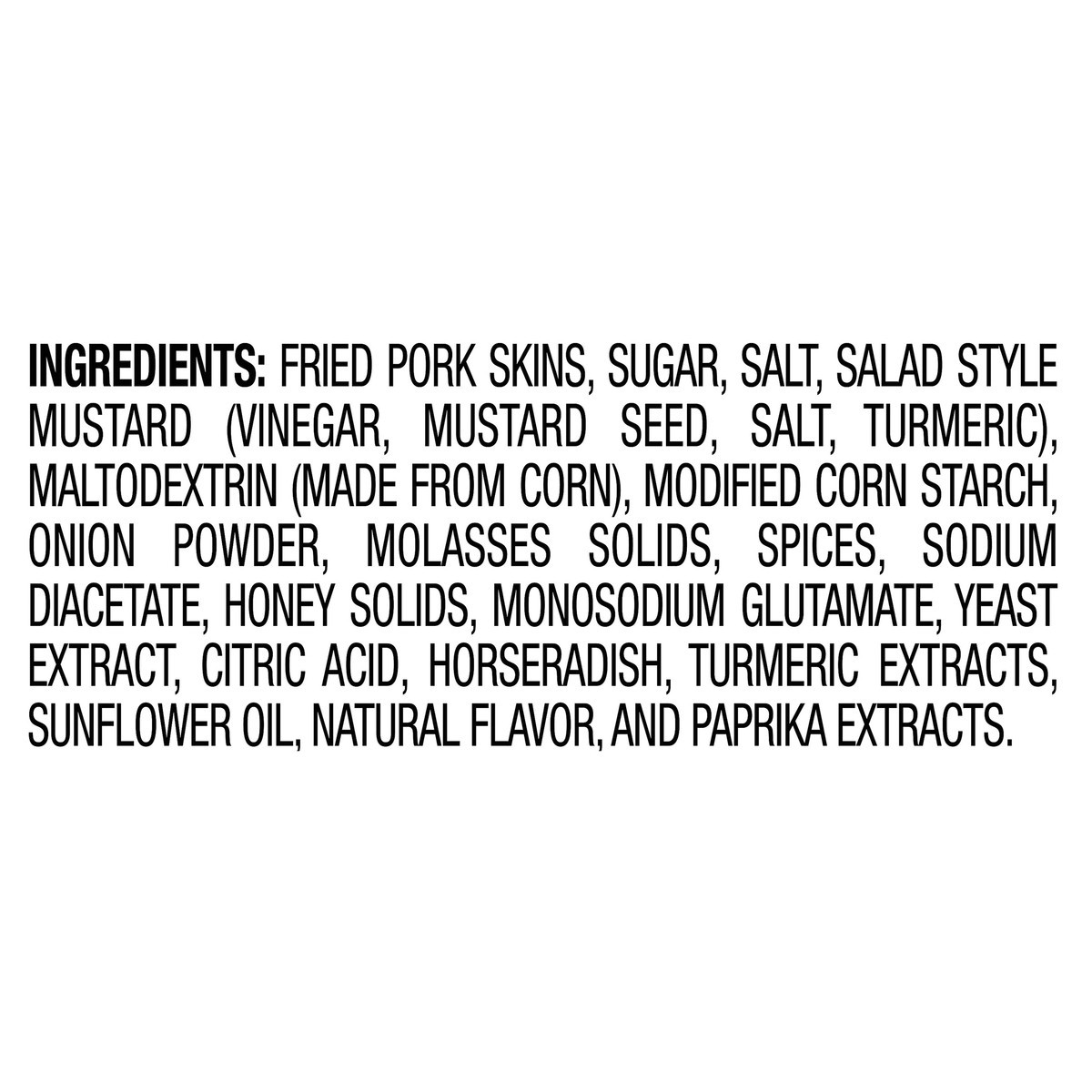 slide 6 of 6, Baken-ets Chicharrones Flavored Fried Pork Skins Honey Mustard 2.125 Oz, 2.12 oz