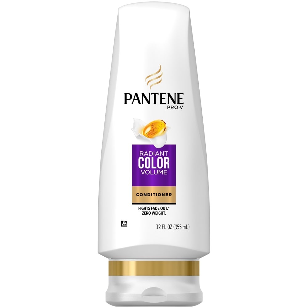 slide 1 of 3, Pantene Pro-V Color Preserve Volume with Sheer Volume Complex Weightless Conditioner, 12 fl oz