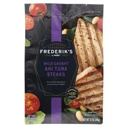 FREDERIKS BY MEIJER Frederik's by Meijer Wild Caught Ahi Tuna Steaks, 12 oz