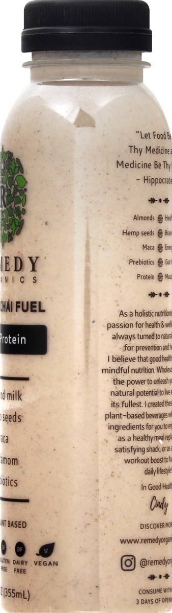 slide 11 of 13, Remedy Organics Super Chai Fuel Juice - 12 oz, 12 oz