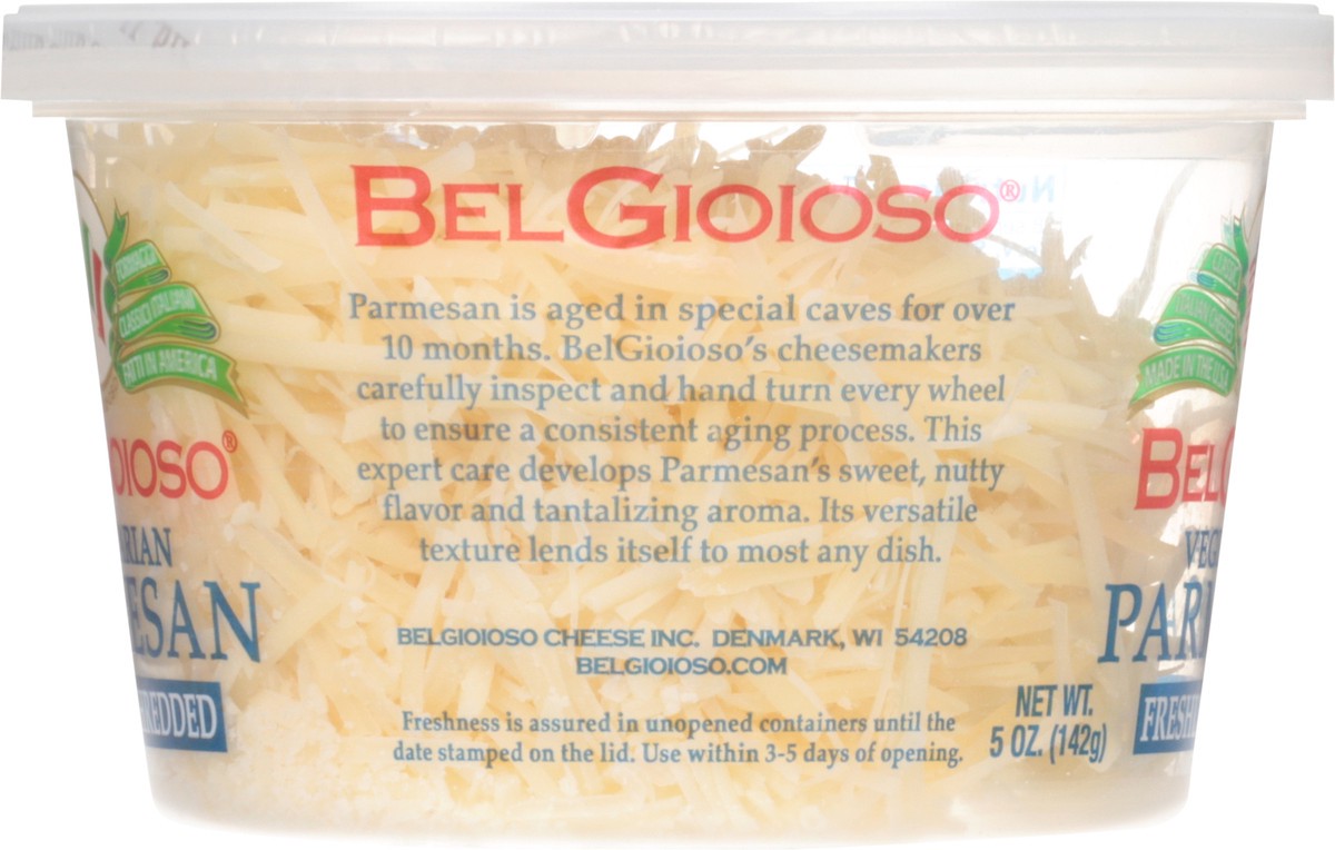 slide 13 of 14, BelGioioso Vegetarian Parmesan Shredded Cheese 5 oz, 5 oz