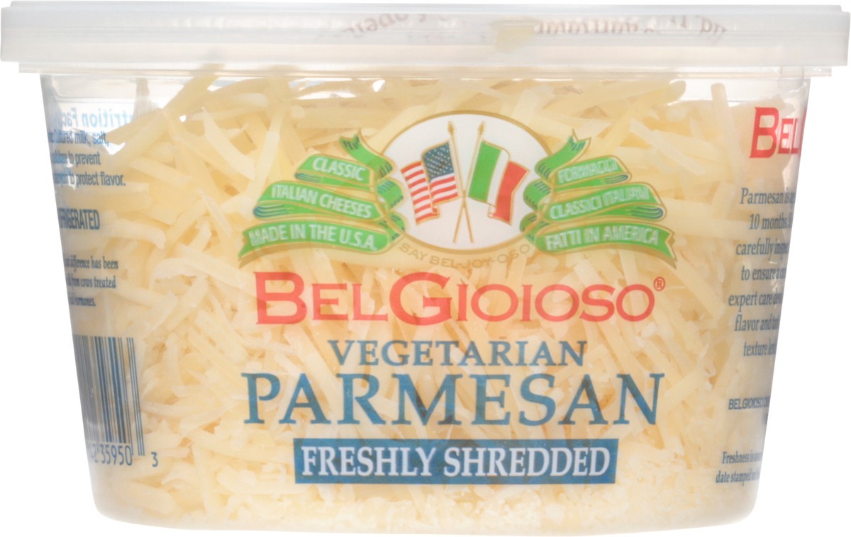 slide 12 of 14, BelGioioso Vegetarian Parmesan Shredded Cheese 5 oz, 5 oz