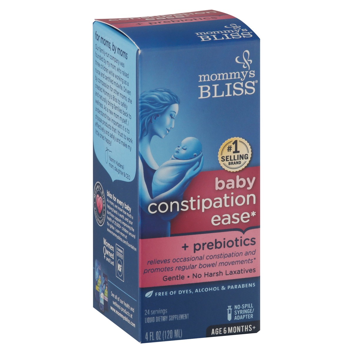 slide 5 of 9, Mommy's Bliss Constipation Ease, 4 fl oz