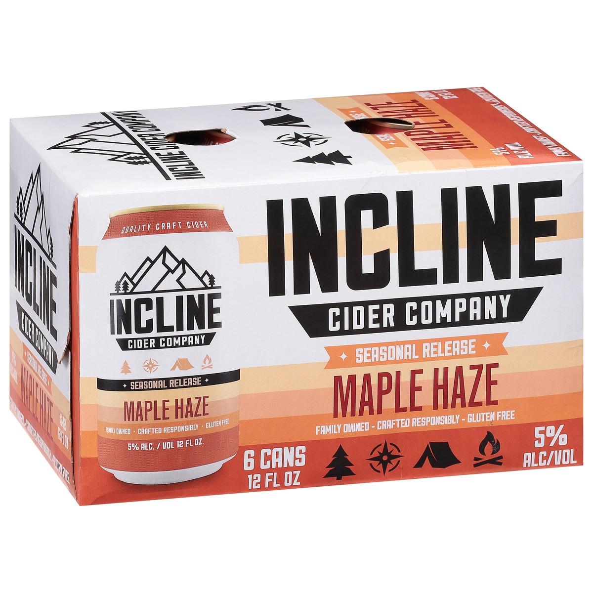 slide 2 of 11, Incline Cider Company Gluten Free Seasonal Release Pineapple Cider 6 - 12 fl oz Cans, 6 ct; 12 fl oz