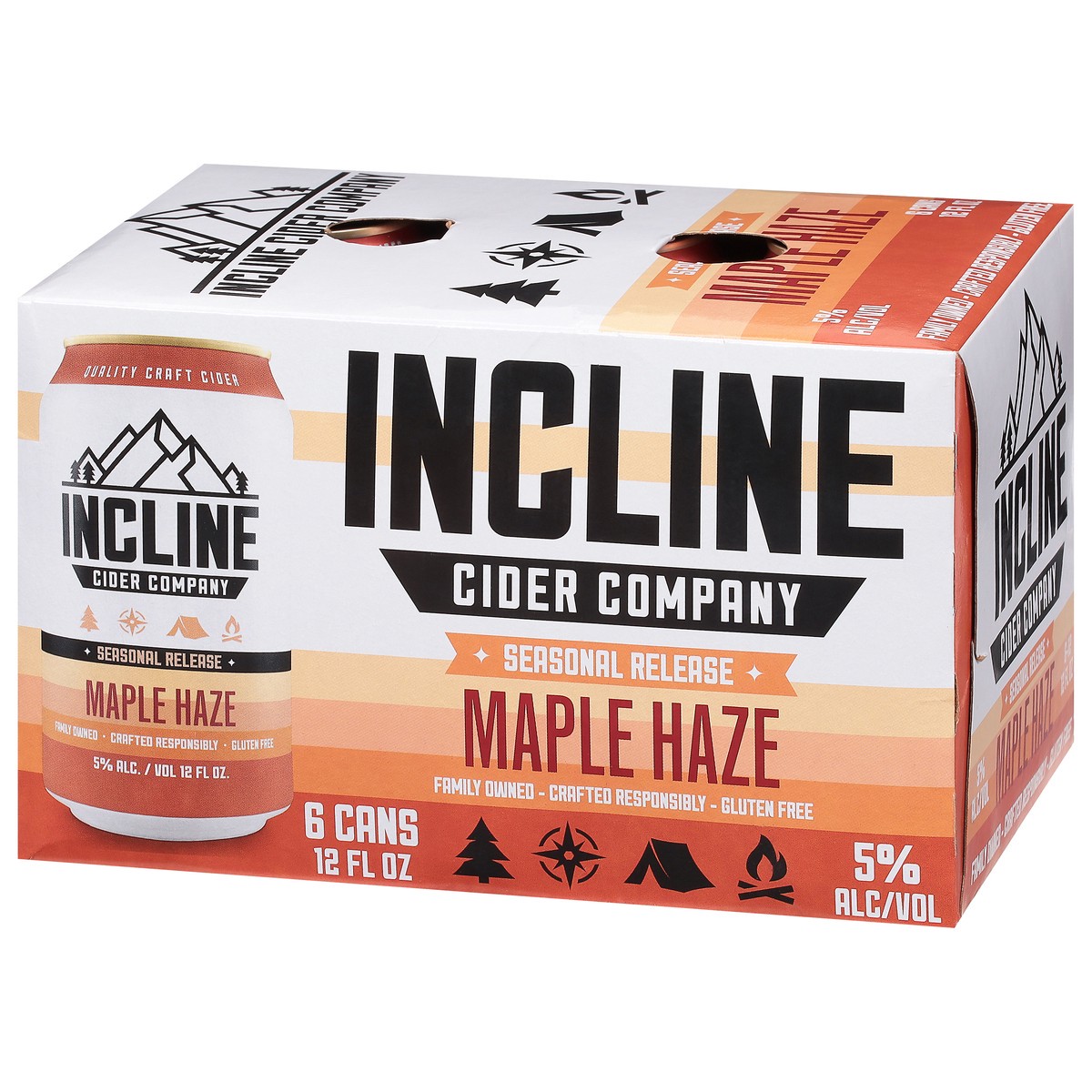 slide 6 of 11, Incline Cider Company Gluten Free Seasonal Release Pineapple Cider 6 - 12 fl oz Cans, 6 ct; 12 fl oz