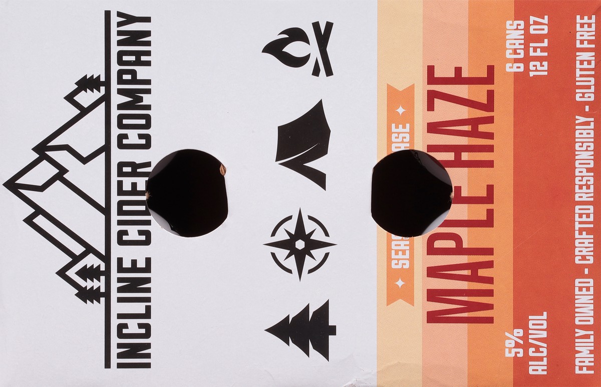 slide 5 of 11, Incline Cider Company Gluten Free Seasonal Release Pineapple Cider 6 - 12 fl oz Cans, 6 ct; 12 fl oz