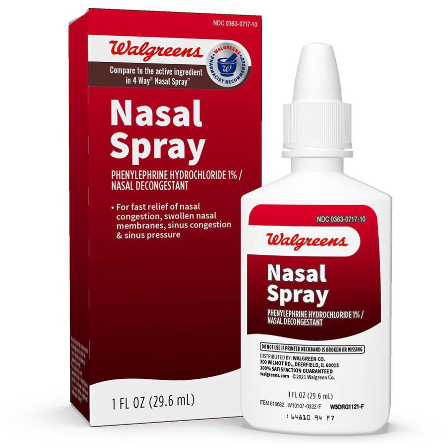 slide 4 of 5, Walgreens Wal-Four Nasal Spray, 1 fl oz