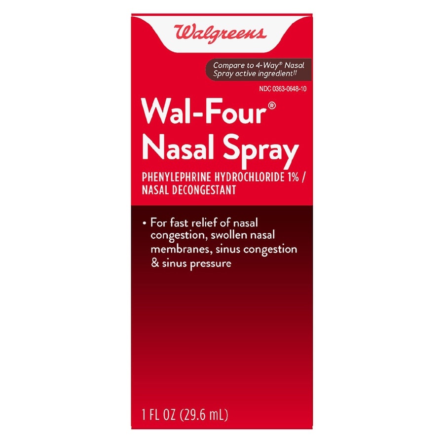 Walgreens WalFour Nasal Spray 1 fl oz Shipt