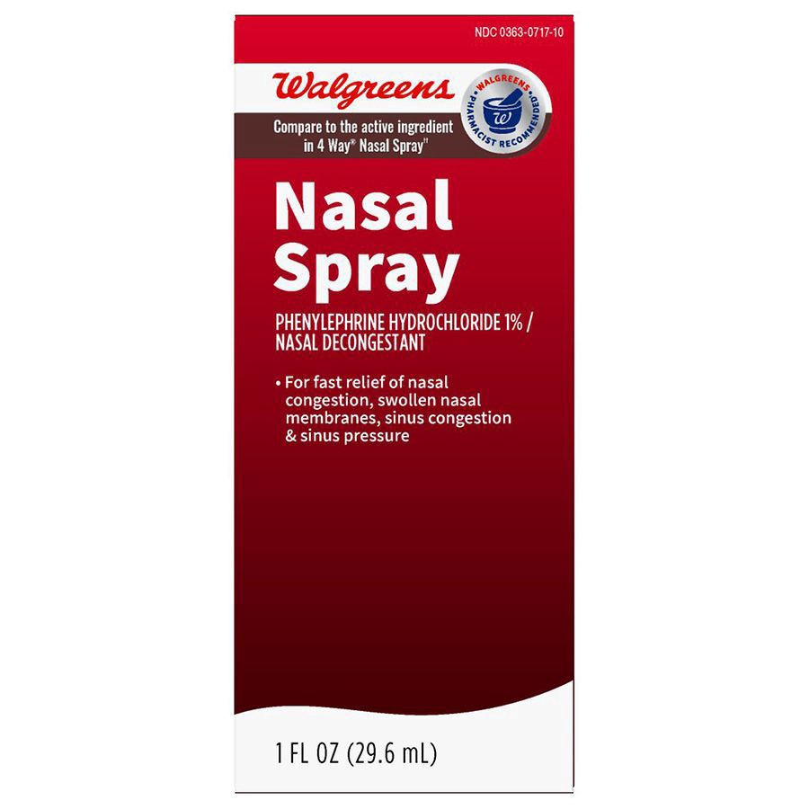 slide 1 of 5, Walgreens Wal-Four Nasal Spray, 1 fl oz