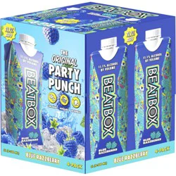 BeatBox Blue Razzberry 4 - 500 ml Each