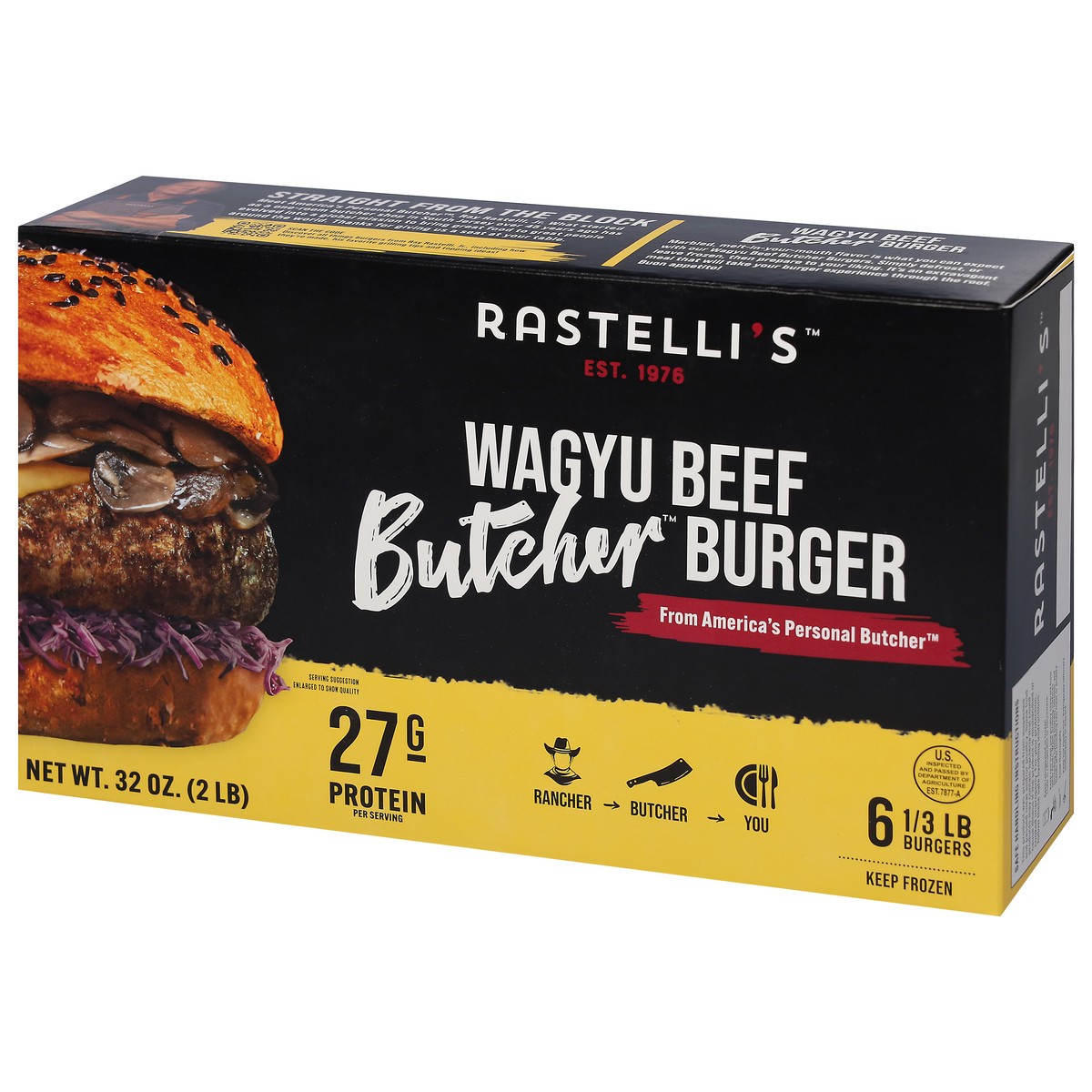 slide 8 of 17, Rsteli Wagu Beef Brgr, 2 lb