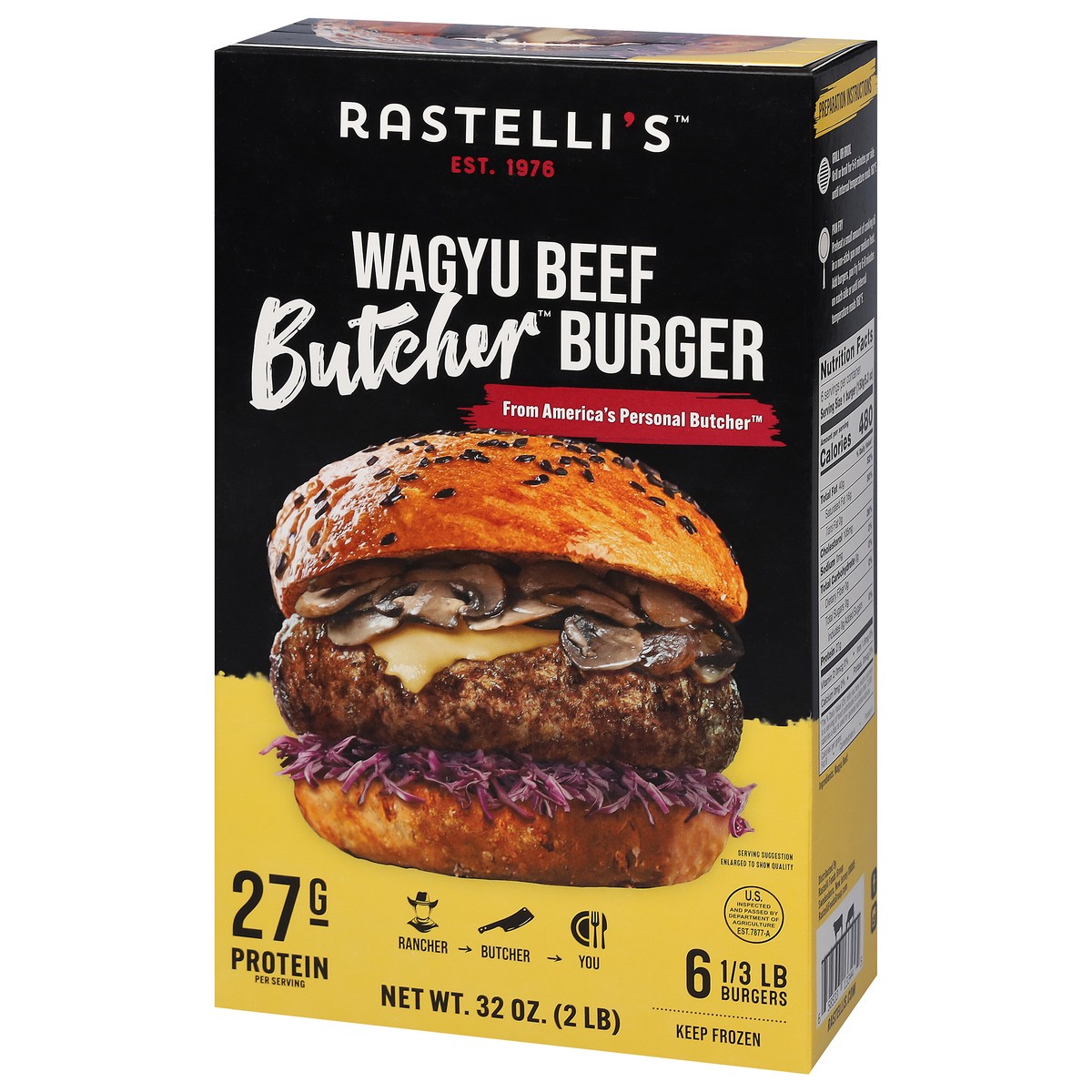 slide 10 of 17, Rsteli Wagu Beef Brgr, 2 lb