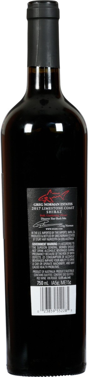 slide 9 of 12, Greg Norman Estates Shiraz, Australia, 750 ml