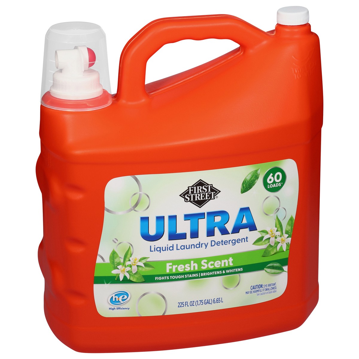 slide 10 of 11, First Street Liquid Laundry Detergent Fresh Scent, 225 oz