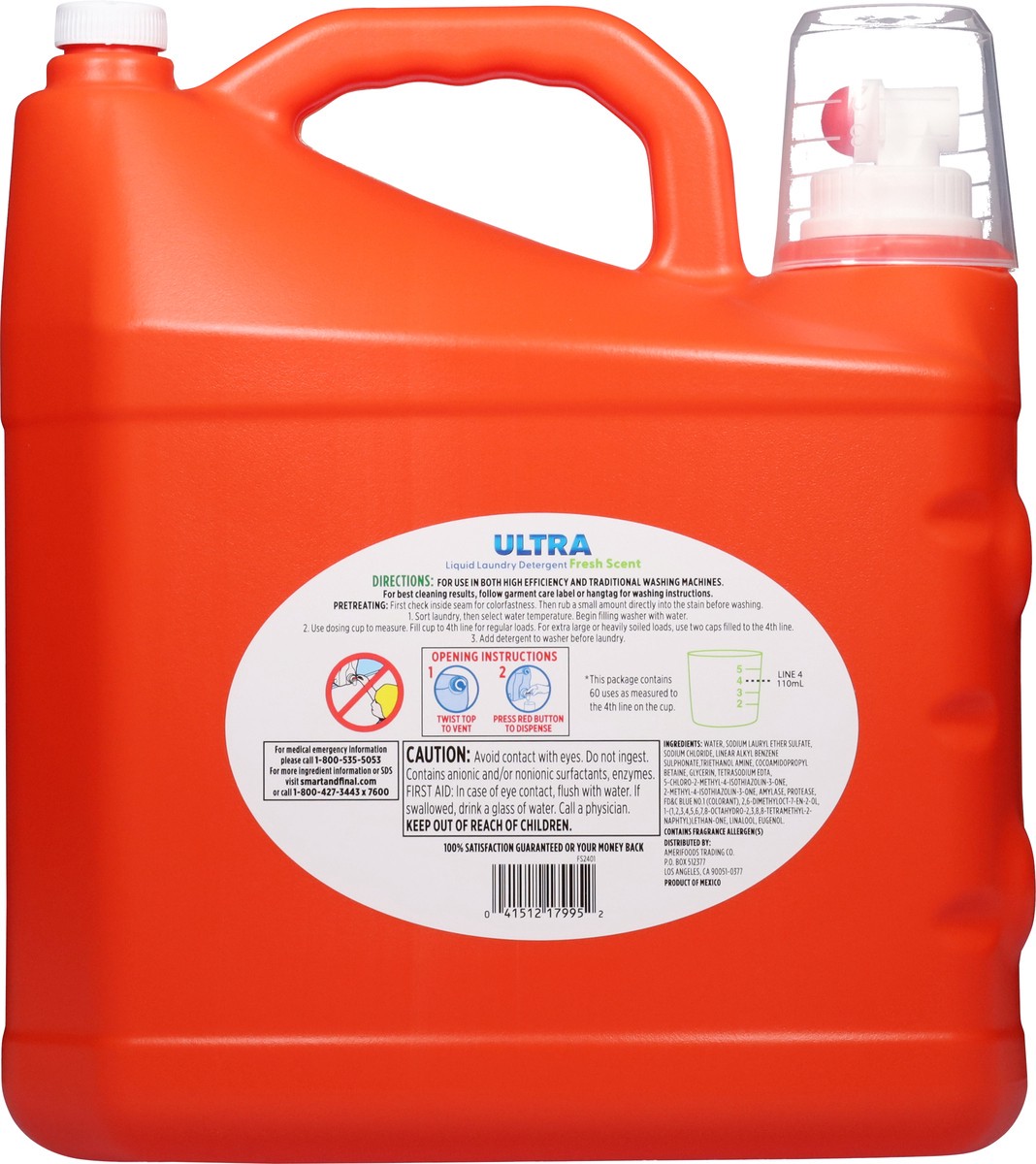 slide 9 of 11, First Street Liquid Laundry Detergent Fresh Scent, 225 oz