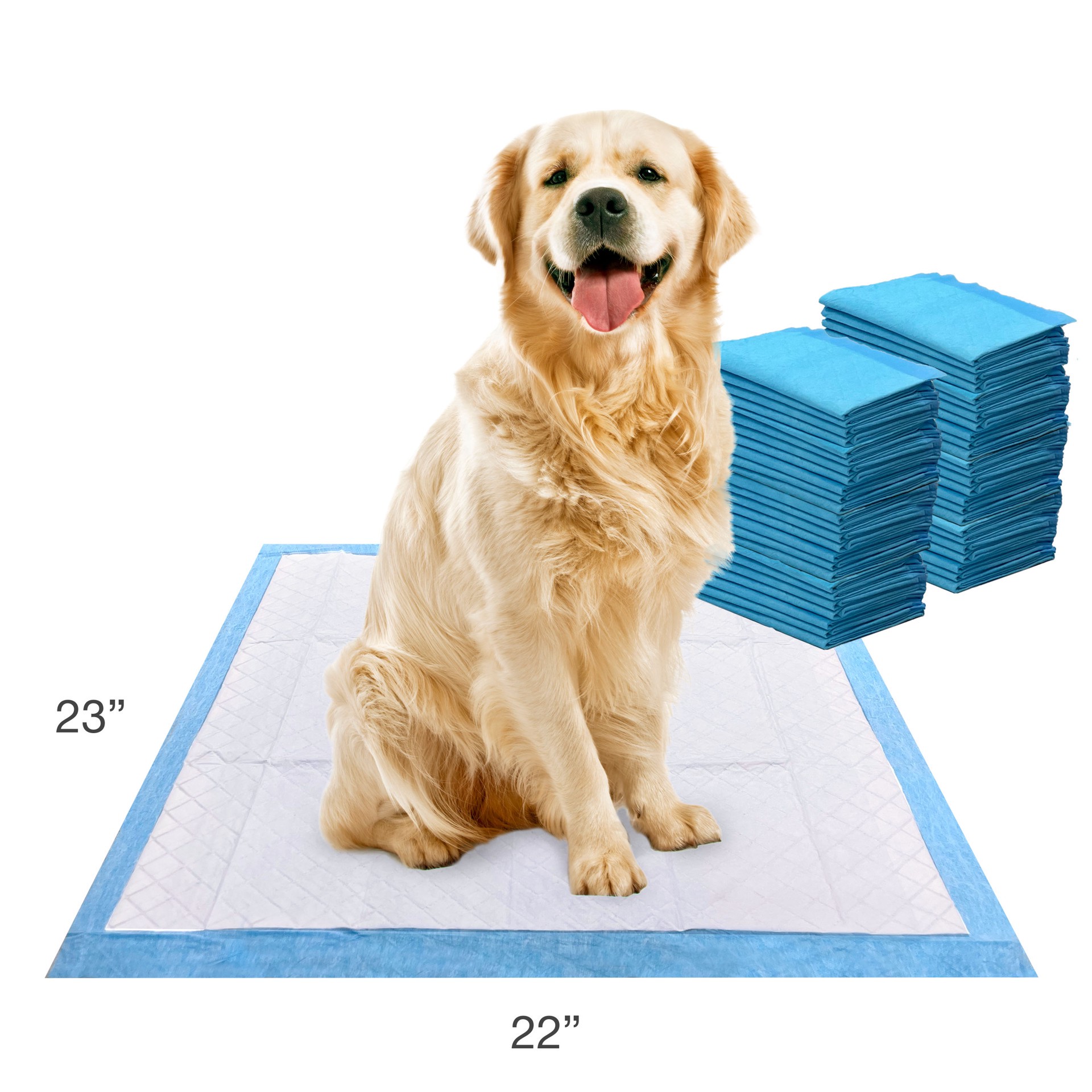 slide 2 of 10, Four Paws Four Paws Wee-Wee Superior Performance Dog Pee Pads 22" x 23" (50 Pack), 50 ct