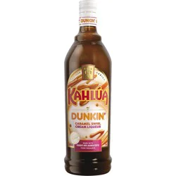 Kahlua Dunkin Cream Caramel Swirl Liqueur 750 ml