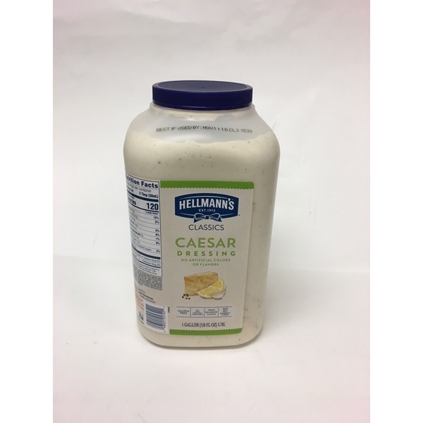 slide 1 of 1, Hellmann's Creamy Caesar Dressing, 1 gal