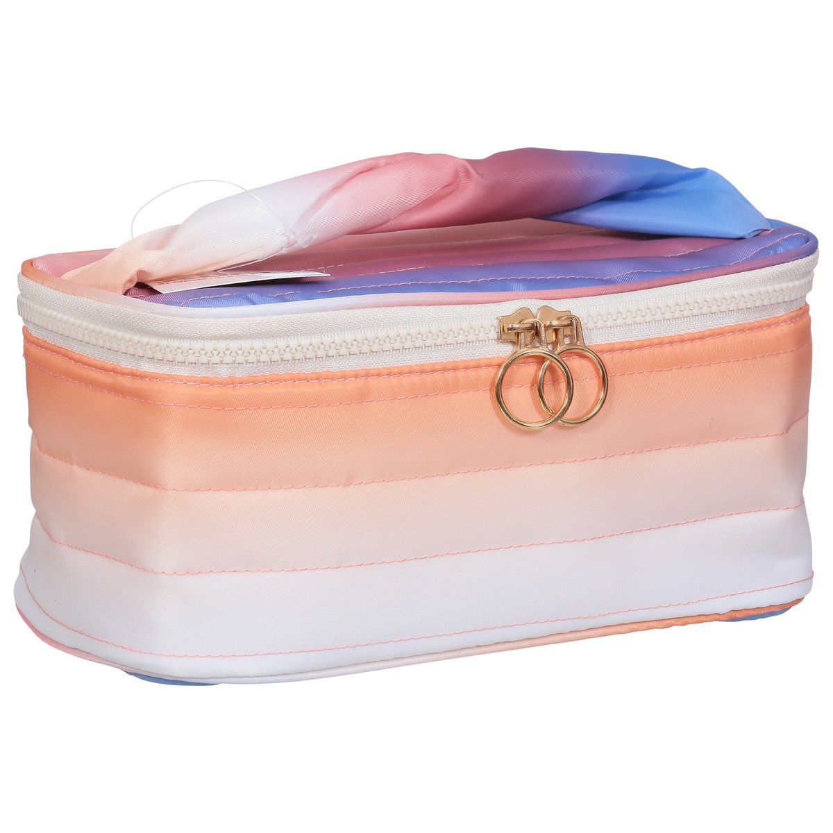 slide 2 of 9, Scunci Ombre Quilted Train Case, 1 ct