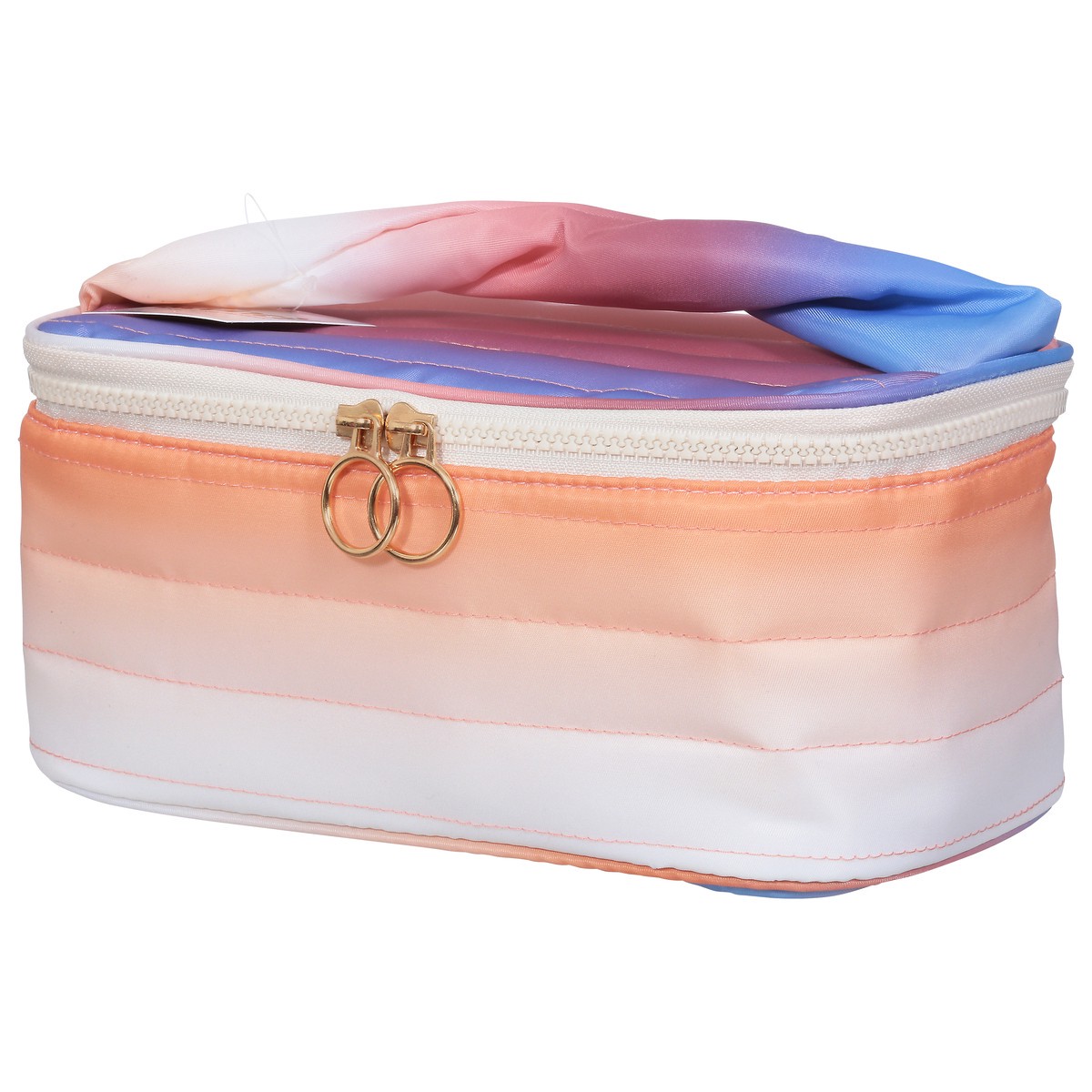 slide 3 of 9, Scunci Ombre Quilted Train Case, 1 ct