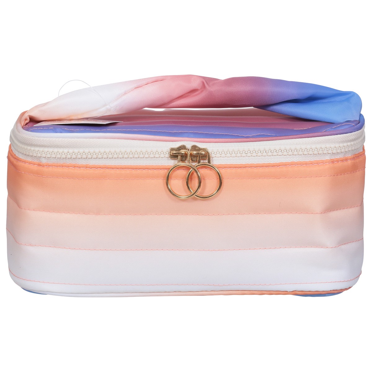 slide 1 of 9, Scunci Ombre Quilted Train Case, 1 ct