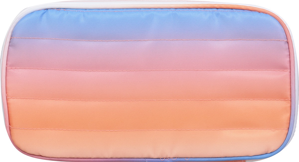 slide 4 of 9, Scunci Ombre Quilted Train Case, 1 ct