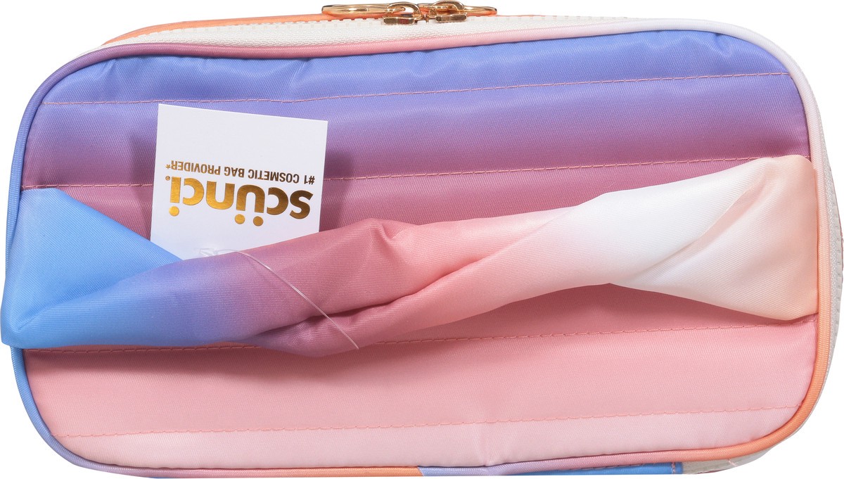 slide 9 of 9, Scunci Ombre Quilted Train Case, 1 ct