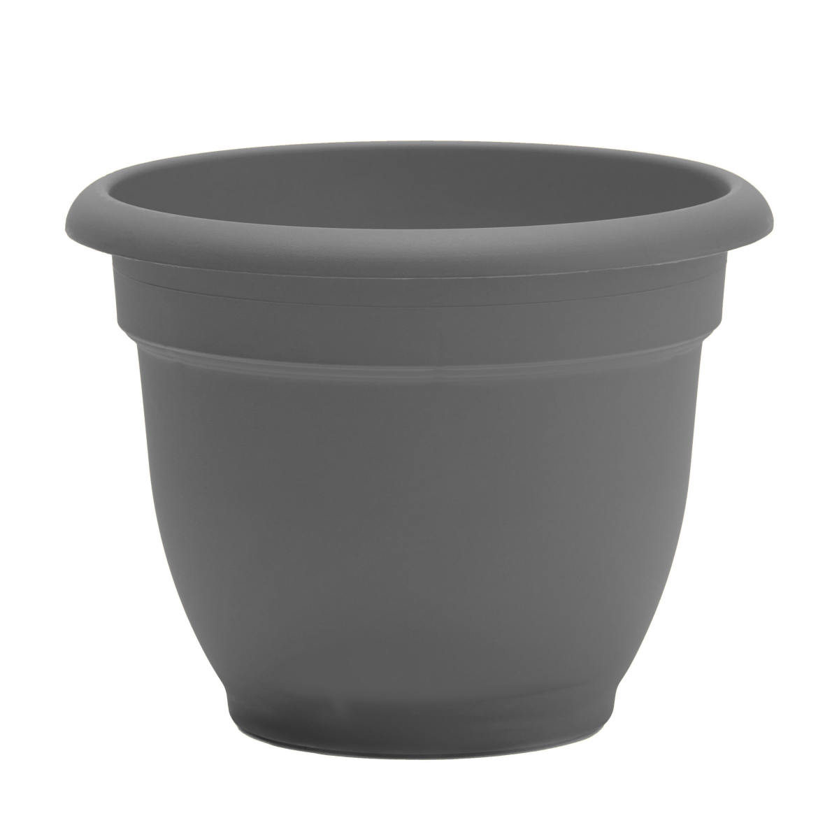 slide 1 of 1, Bloem Ariana Charcoal Planter 12In, 1 ct
