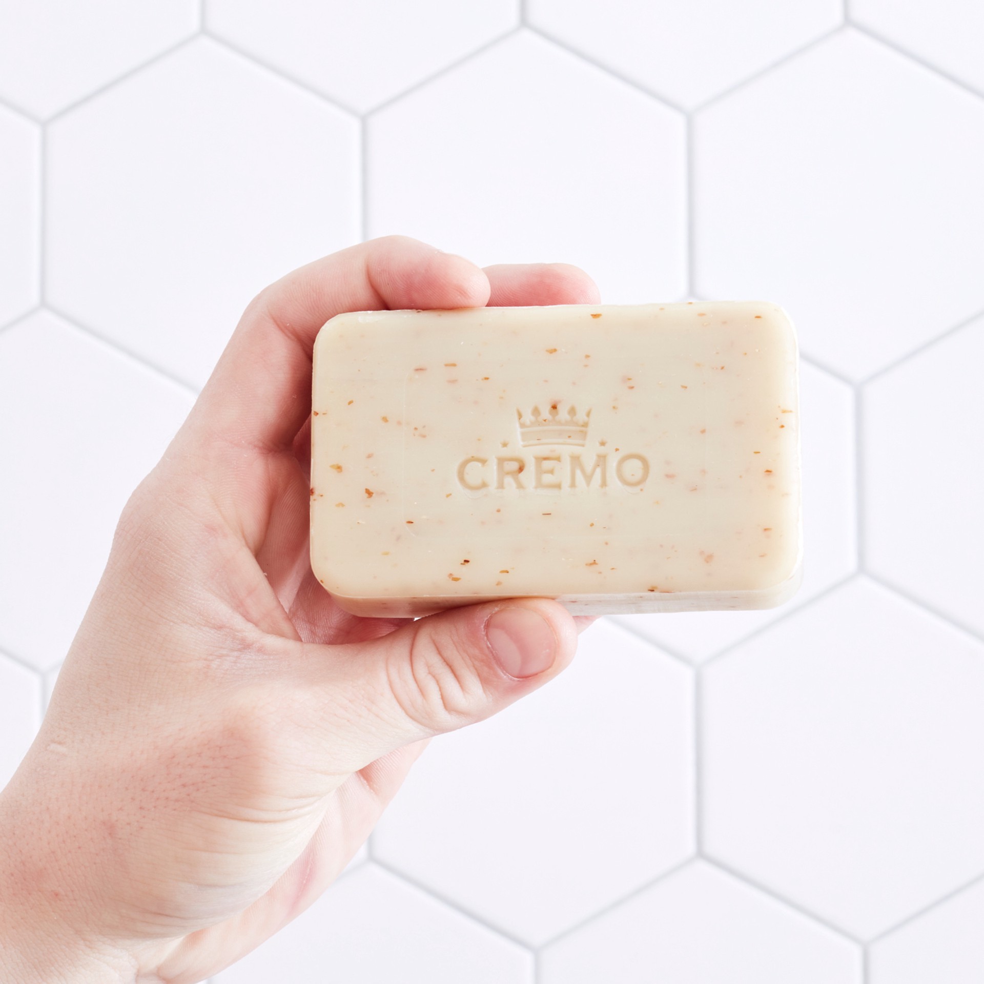 slide 5 of 9, Cremo Exfoliating No. 13 Reserve Blend Body Bar 6 oz, 6 oz