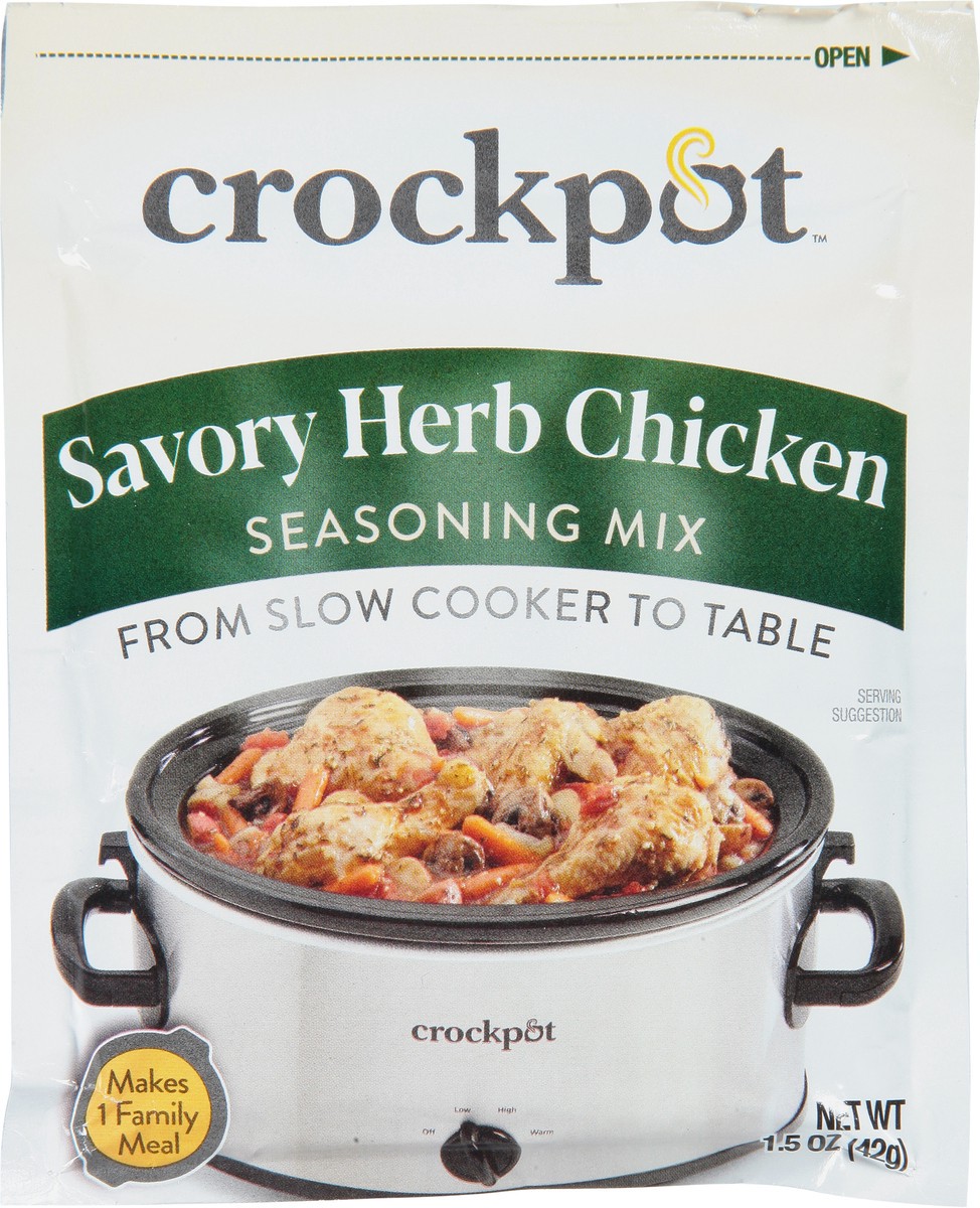 slide 5 of 8, Crock-Pot Seasoning Mix, 1.5 oz