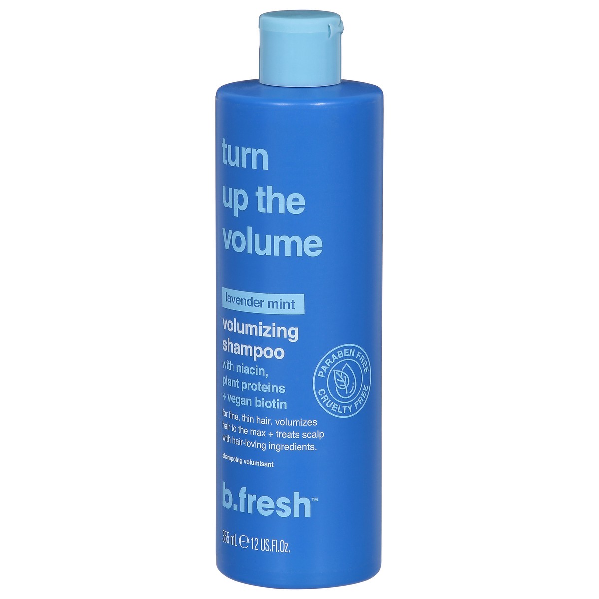 slide 6 of 9, b.fresh Volumizing Lavender Mint Shampoo 12 fl oz, 12 oz