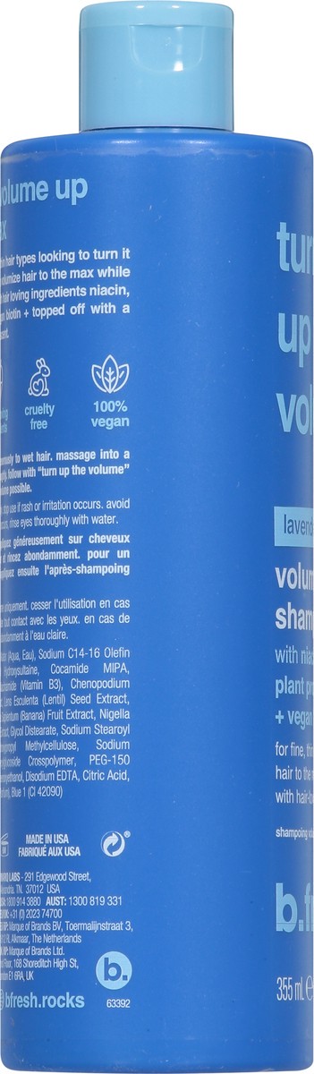slide 4 of 9, b.fresh Volumizing Lavender Mint Shampoo 12 fl oz, 12 oz