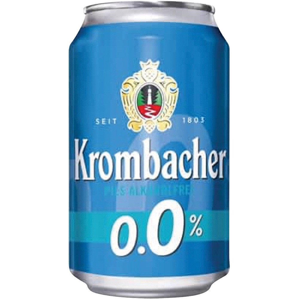 slide 1 of 1, Krombacher 0.0, 16 oz