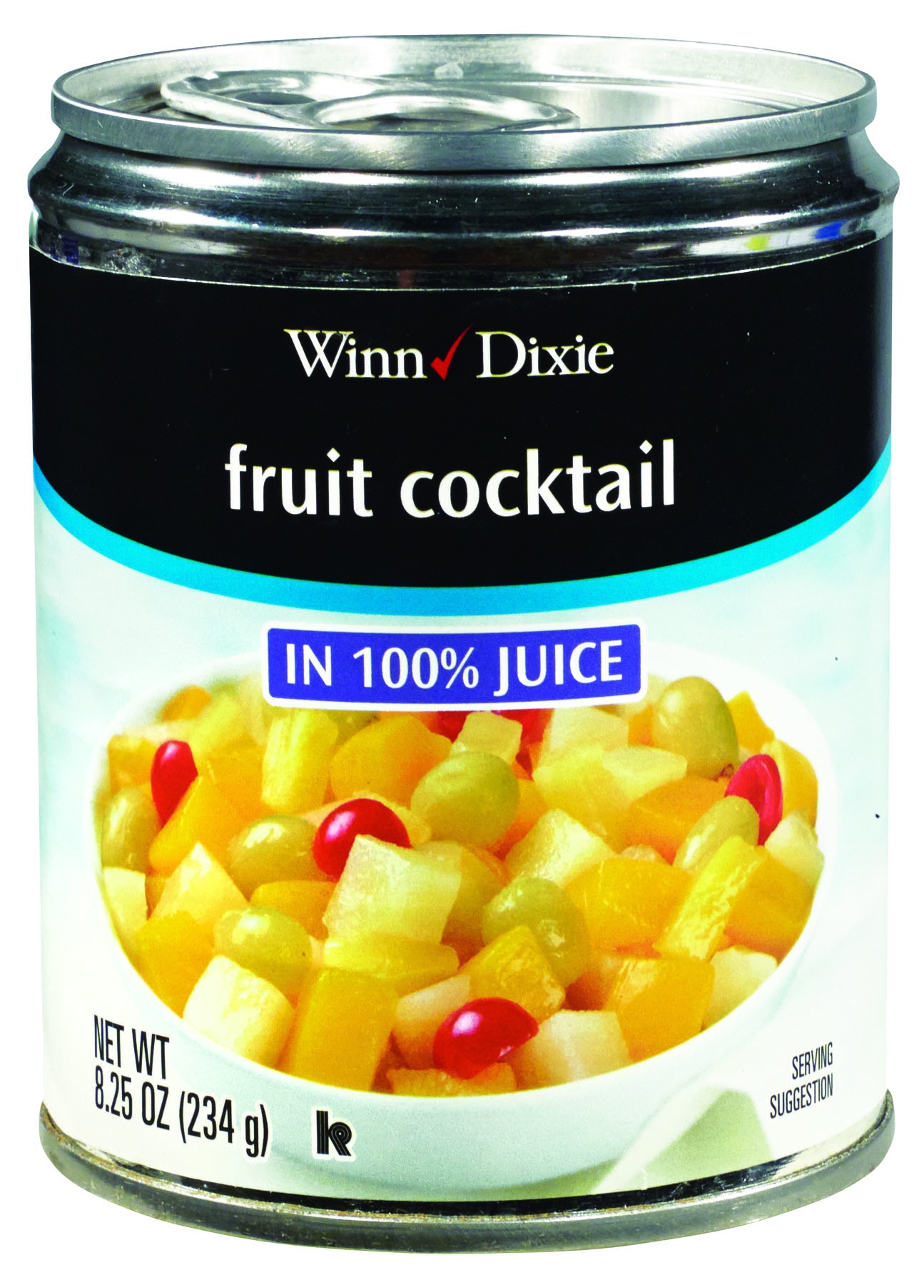 slide 1 of 1, Winn-Dixie Fruit Cocktail Juice - 8.2 oz, 8.2 oz