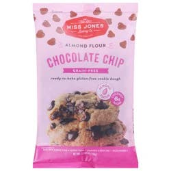 Miss Jones Baking Co. Grain-Free Almond Flour Chocolate Chip Cookie Dough 11.84 oz