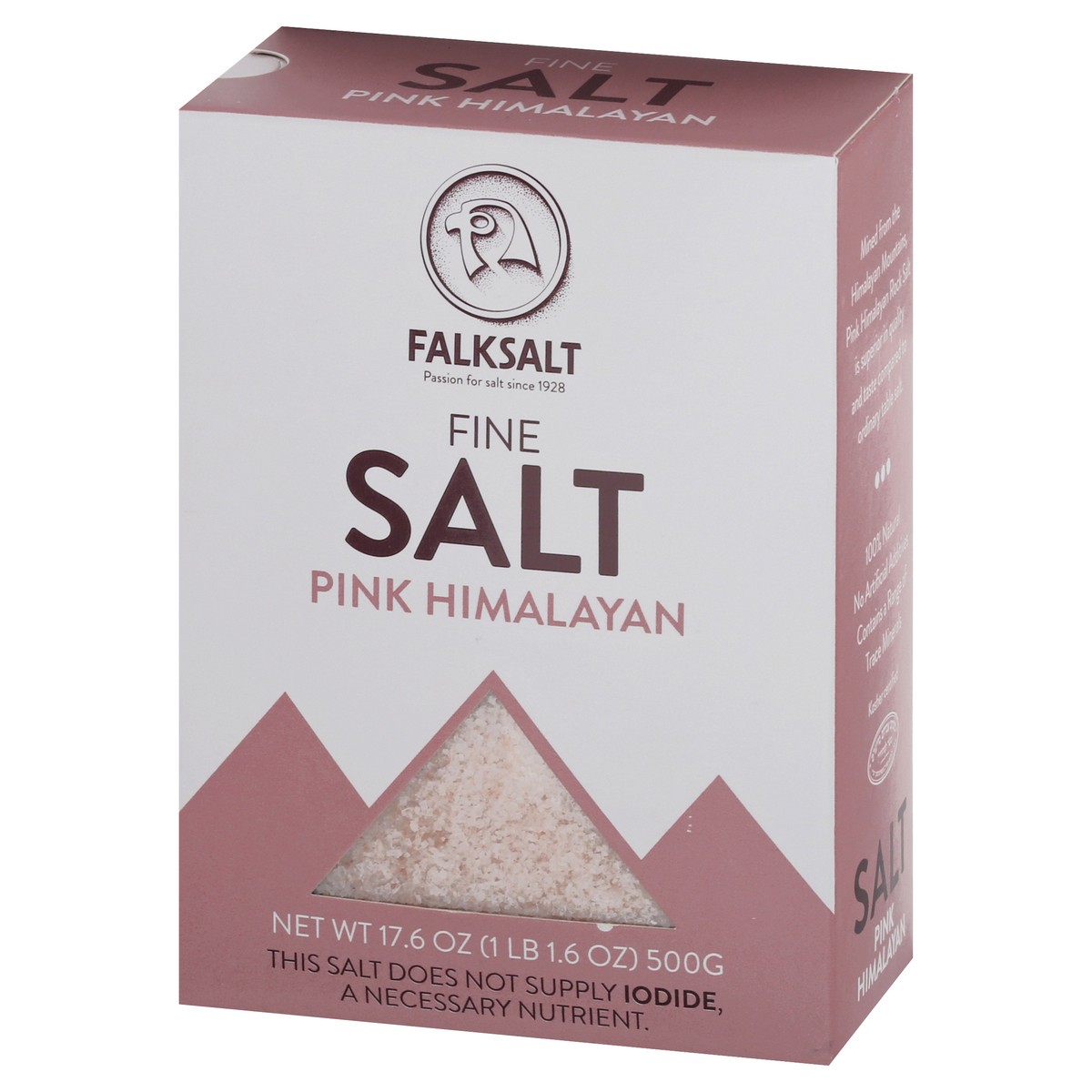 slide 6 of 9, Falksalt Fine Pink Himalayan Salt - 17.6 oz, 17.6 oz