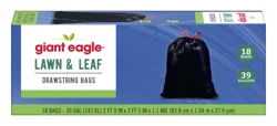 GE Trash Lawn & Leaf Bags, 39 Gallon